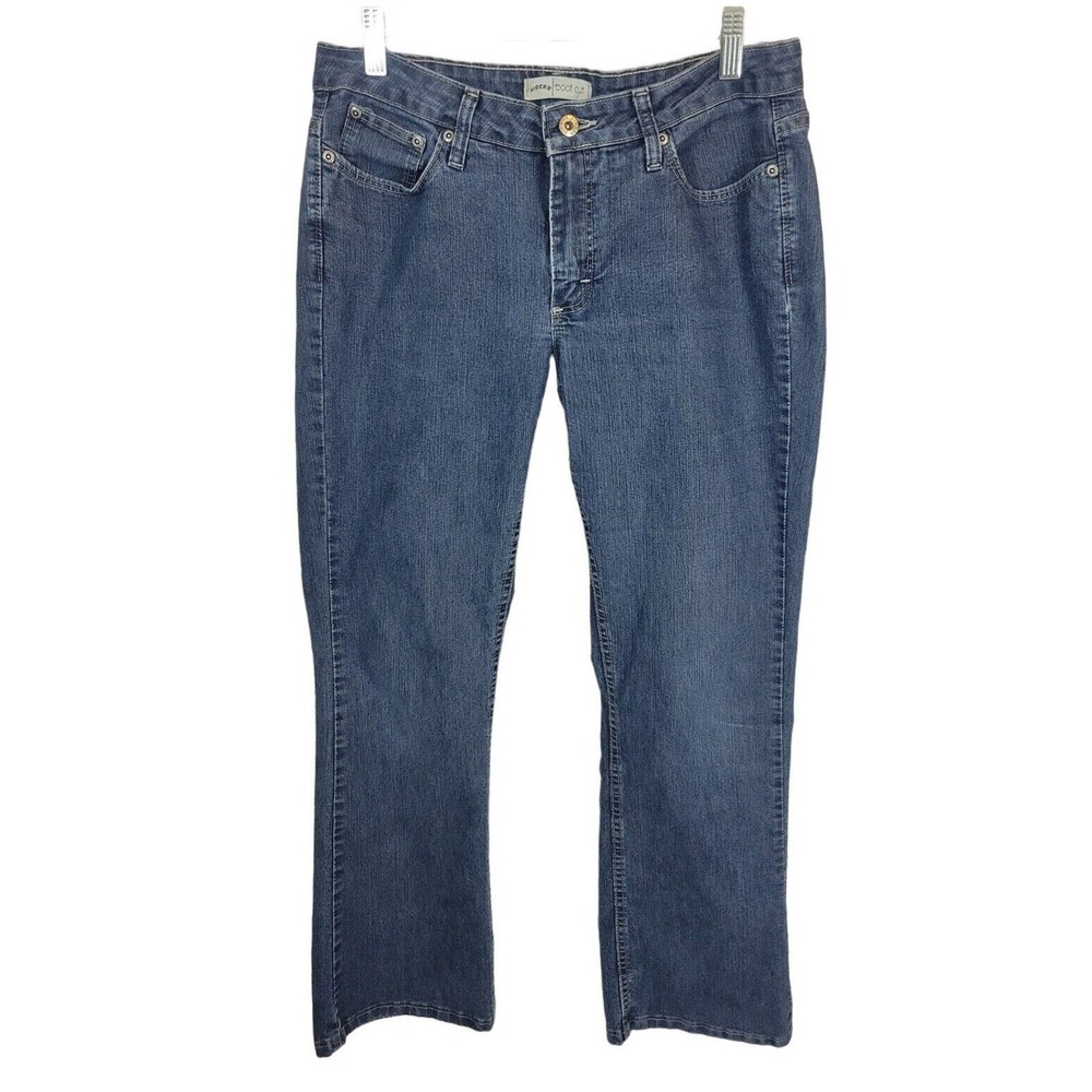 VTG Riders Bootcut Jeans Mid Rise Stretch Denim Casual Everyday Blue Size 8M